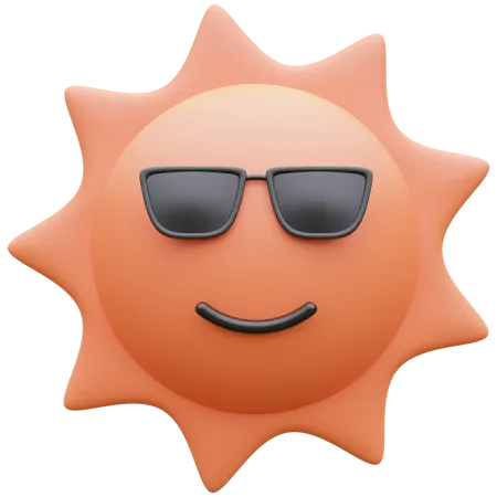 Sonnenschein  3D Icon