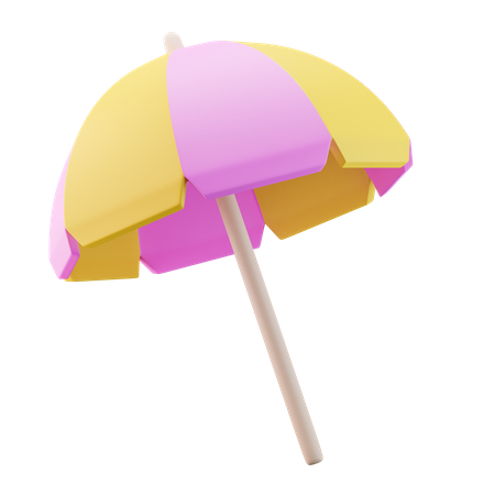 Sonnenschirm  3D Icon