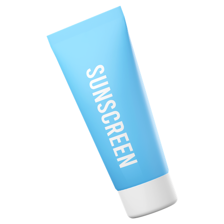 Sonnenschutz  3D Icon