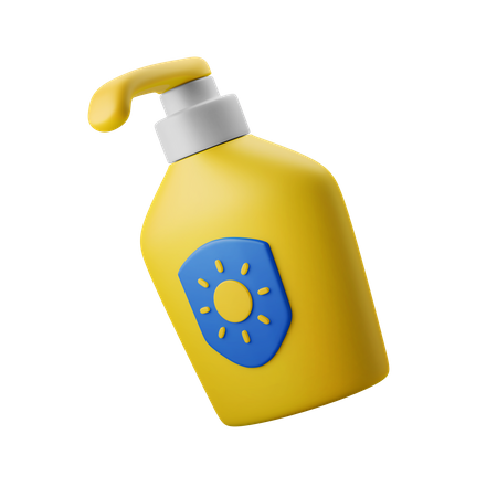 Sonnenschutz  3D Icon