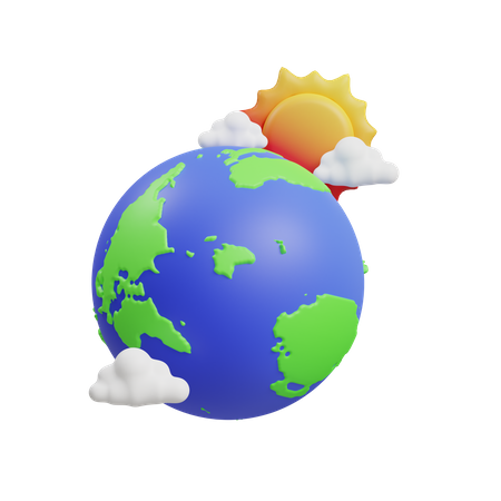 Sonnig  3D Icon