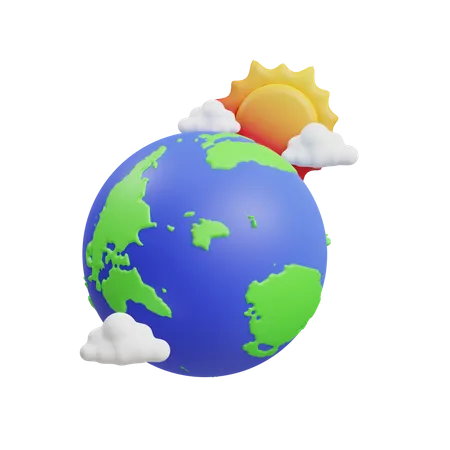 Sonnig  3D Icon