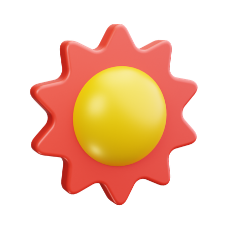 Sonniger Tag  3D Icon