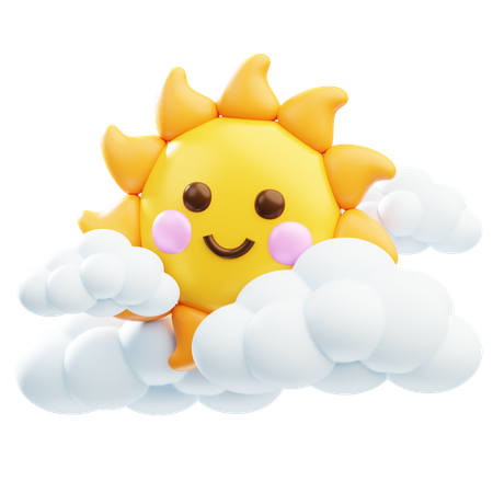 Sonniger Tag  3D Icon