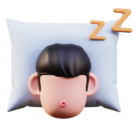 Dormir  3D Icon