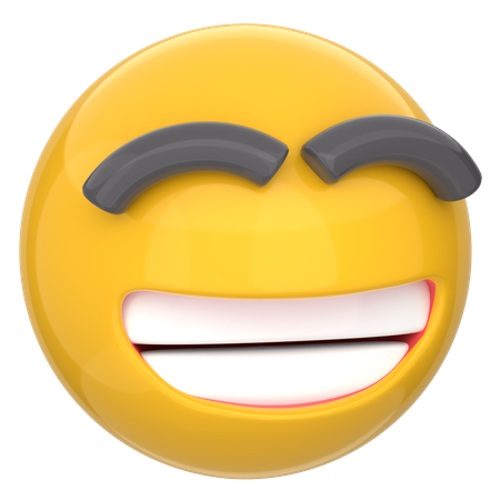 Sonriendo  3D Icon