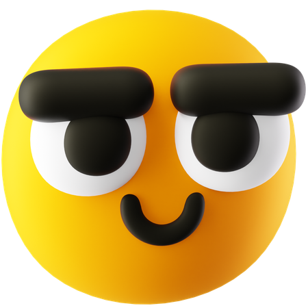 Sonrisa emoji  3D Icon