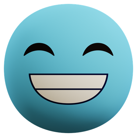 Sonrisa emoji  3D Icon