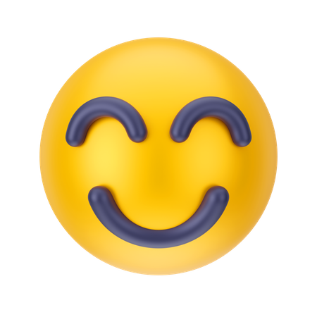 Sonrisa emoji  3D Icon