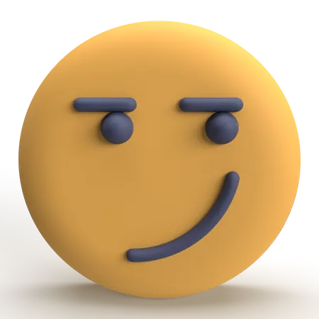 Emoji de sonrisa  3D Icon