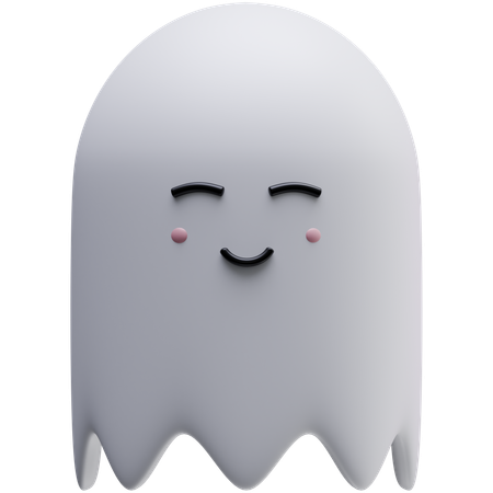 Fantasma de la sonrisa  3D Icon