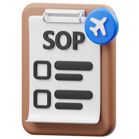 SOP  3D Icon