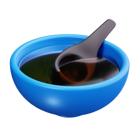 Sopa caliente  3D Icon