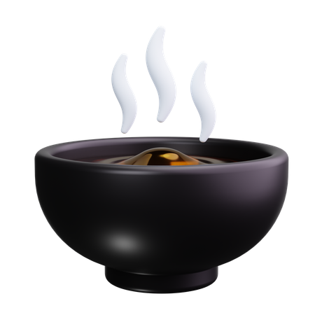 Sopa caliente  3D Icon