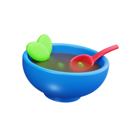 Sopa china  3D Icon