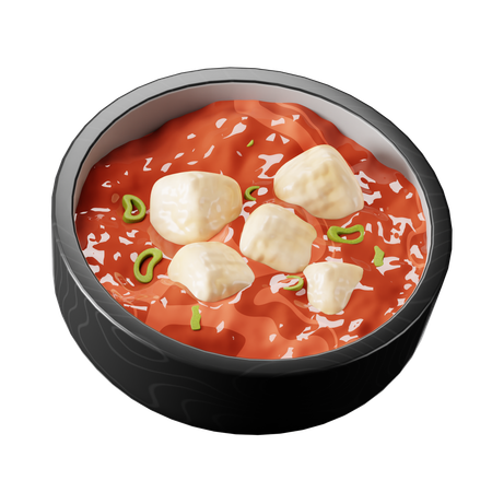 Sopa de miso  3D Icon