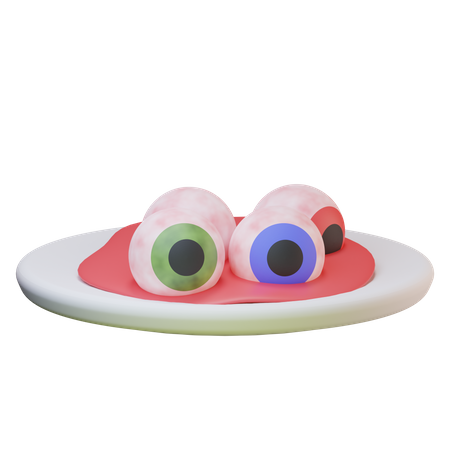 Sopa de ojos  3D Icon