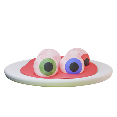 Sopa de olhos  3D Icon