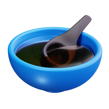 Sopa quente  3D Icon