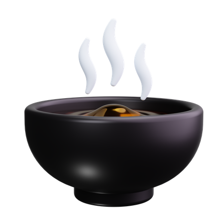 Sopa quente  3D Icon