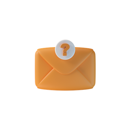 Correo de soporte  3D Icon