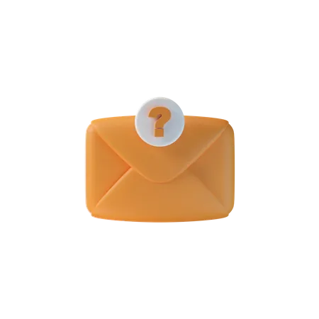 Correo de soporte  3D Icon