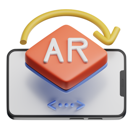 Soporte remoto ar  3D Icon