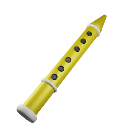 Soprano Recorder  3D Icon