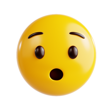 Emoji sorprendido  3D Icon