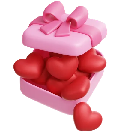 Sorpresa de san valentin  3D Icon