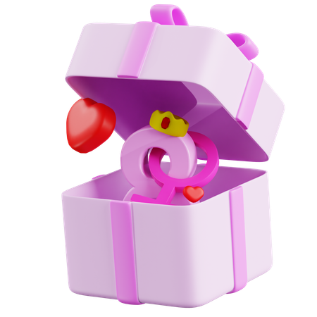 Sorpresa del día de la mujer  3D Icon