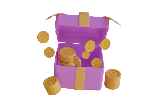 Sorpresa financiera  3D Icon