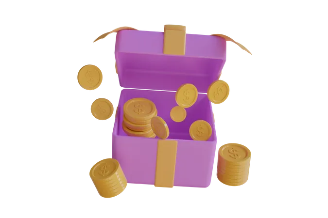 Sorpresa financiera  3D Icon