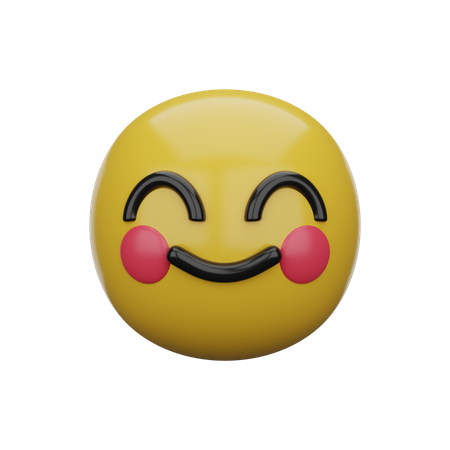 Risonho  3D Emoji