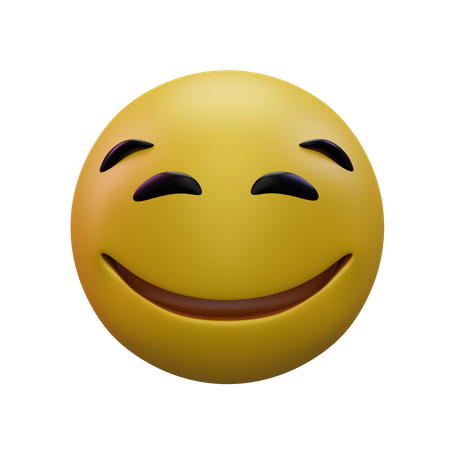 Sorridente  3D Icon