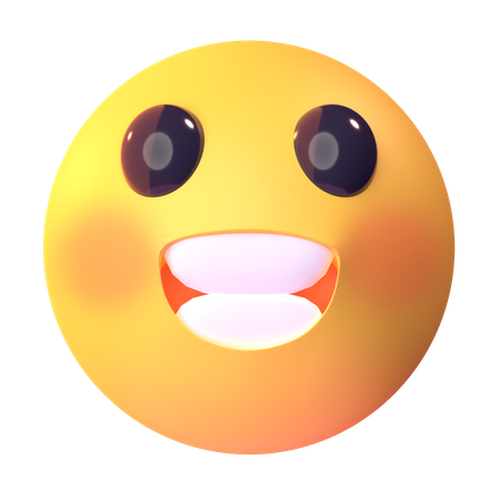 Sorriso  3D Icon