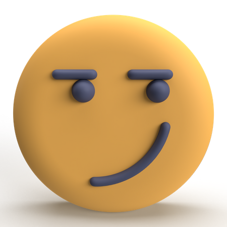 Emoji de sorriso  3D Icon