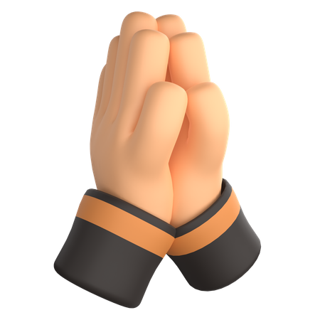 Sorry Hand  3D Icon