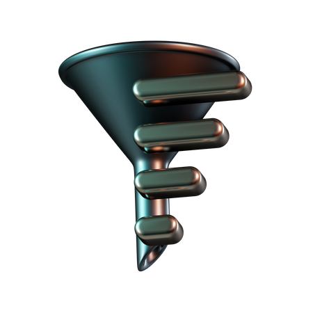Sort Text Wide Short  3D Icon