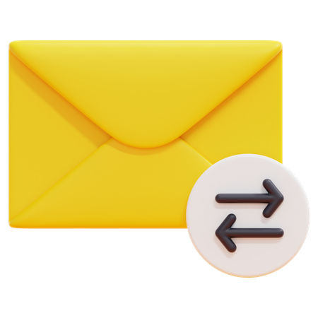 E-Mails sortieren  3D Icon