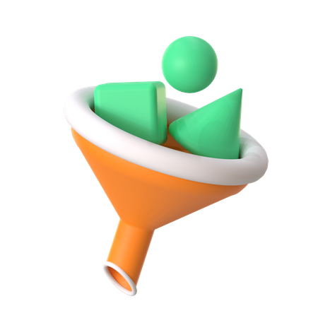 Sorting  3D Icon