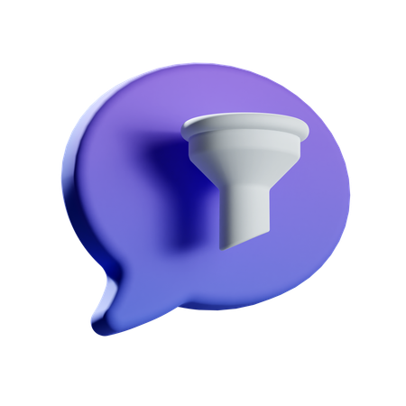 Sorting Chat  3D Icon