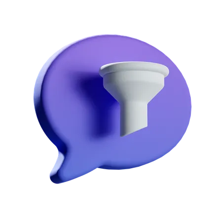 Sorting Chat  3D Icon