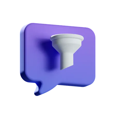 Sorting Chat  3D Icon
