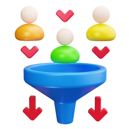 Sorting Client  3D Icon