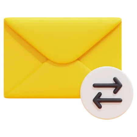 Sorting Email  3D Icon