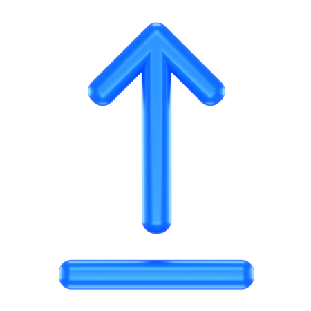 Sortir en haut  3D Icon