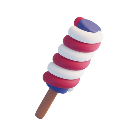 Sorvete  3D Icon