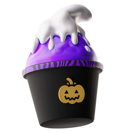 Sorvete de Halloween  3D Icon