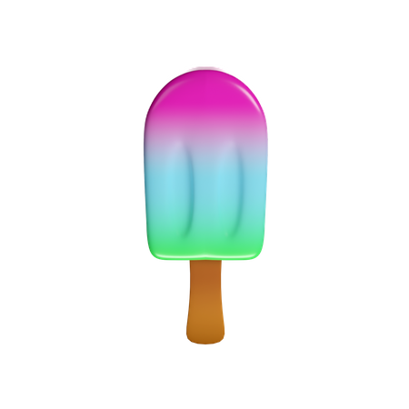 Sorvete de frutas  3D Icon